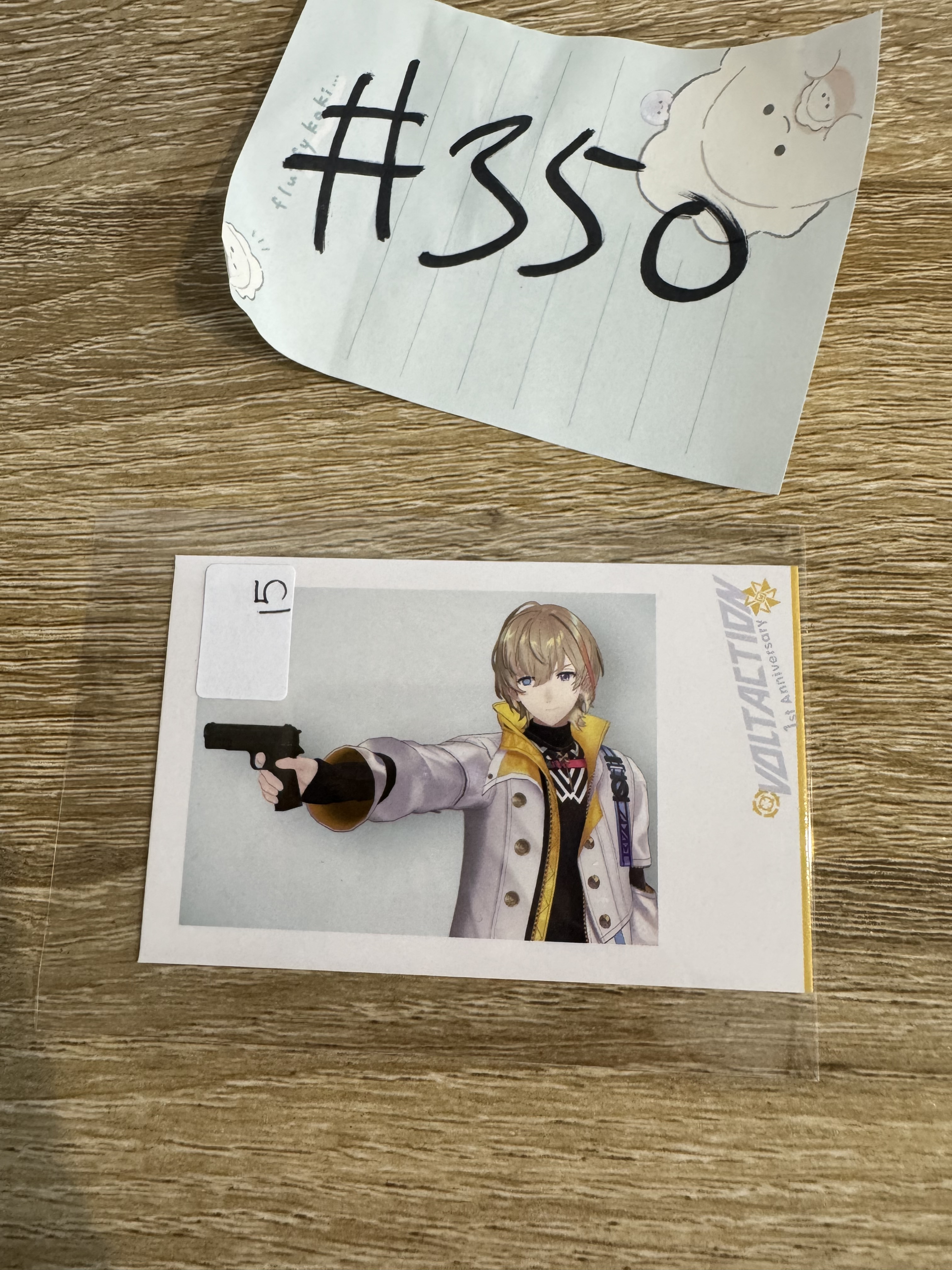 彩虹社 風樂  拍立得#350