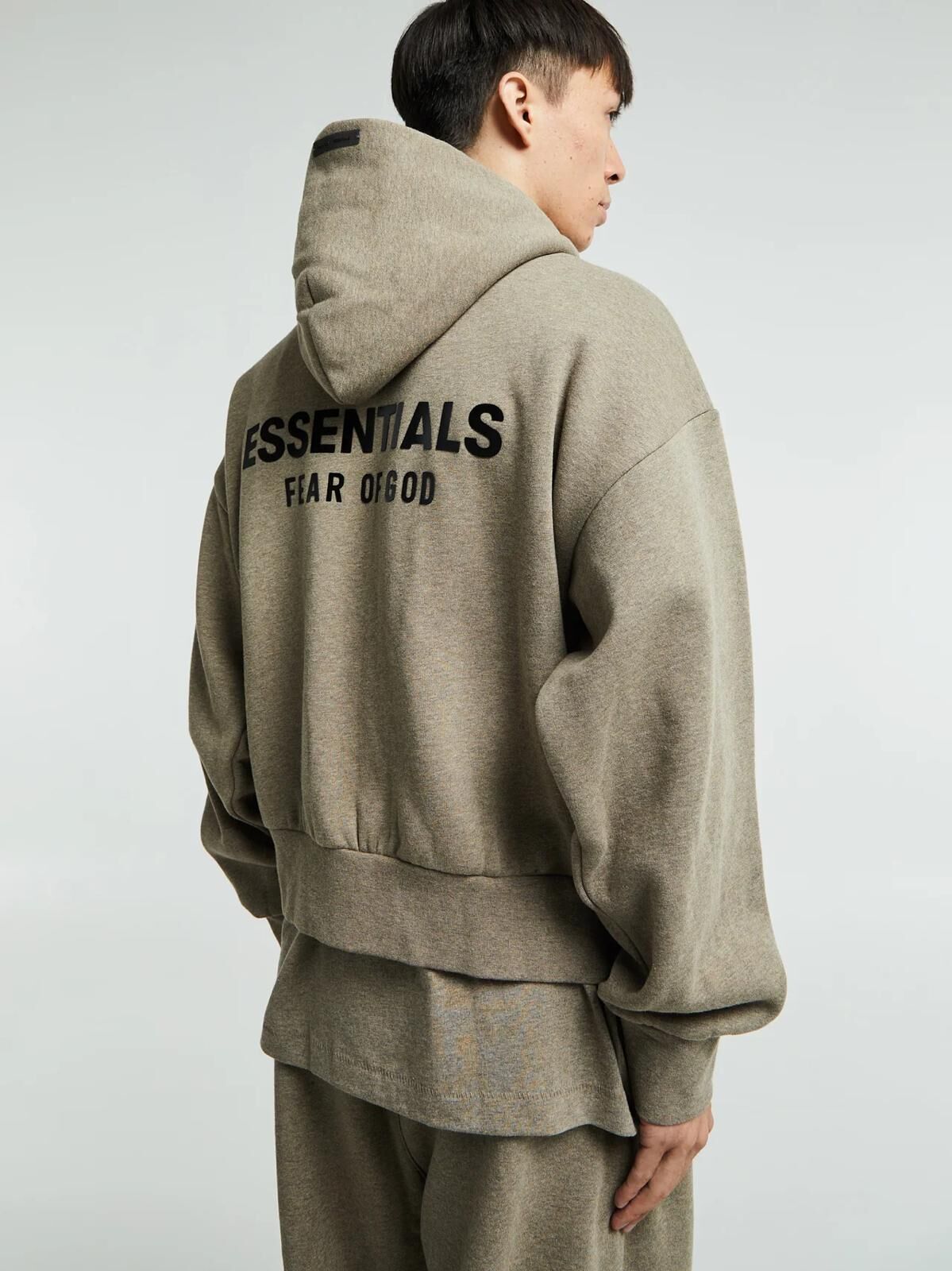 現貨| FW25 Fear of God ESSENTIALS Classic Full Zip-Up Hoodie