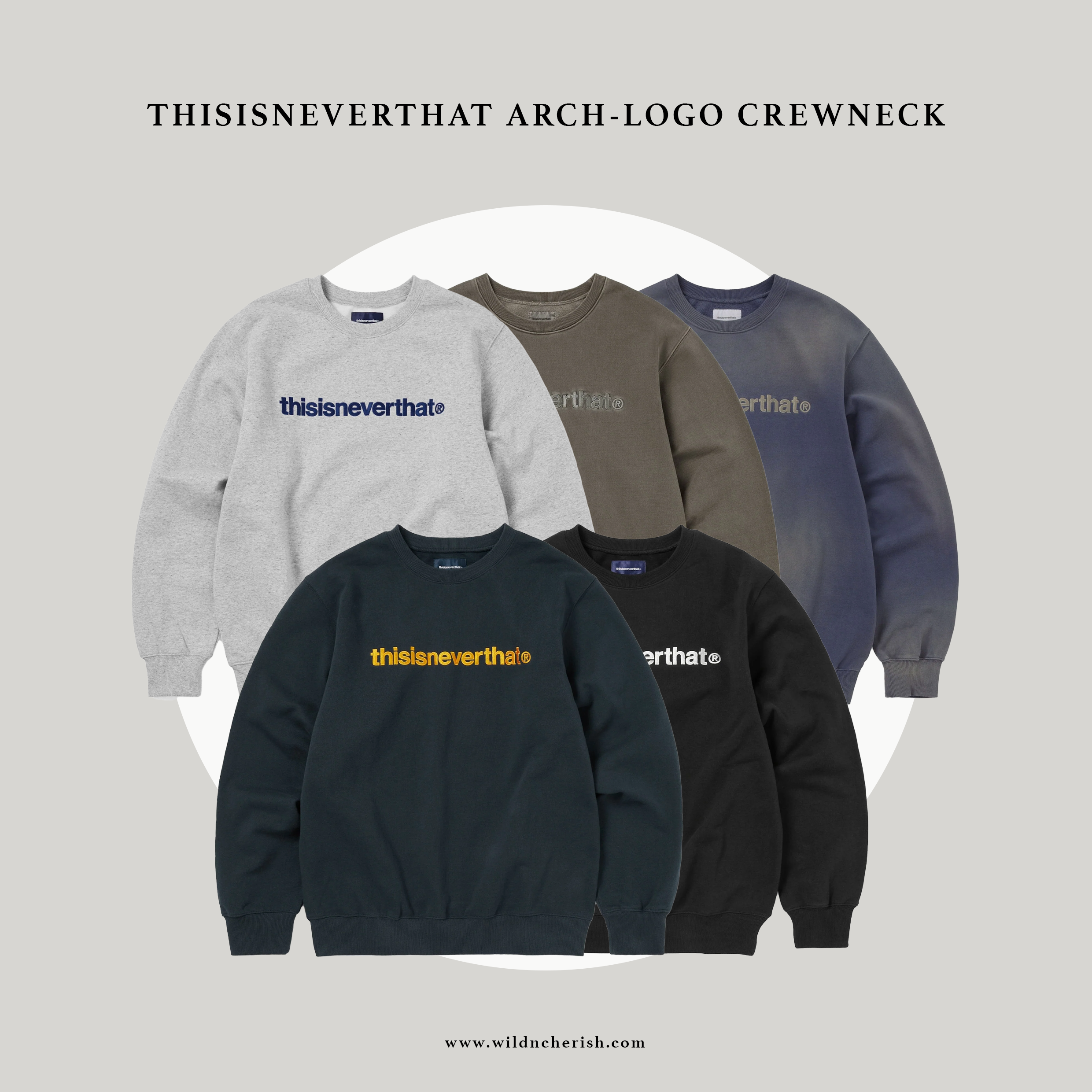 預訂 | Thisisneverthat T-Logo Crewneck
