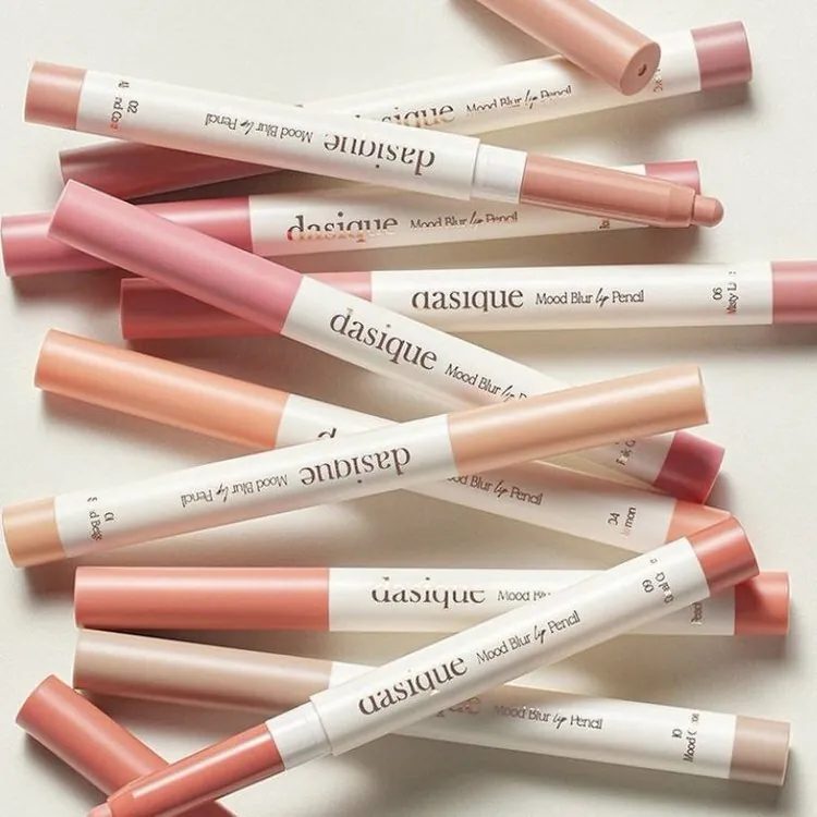 現 貨丨Dasique Mood Blur Lip Pencil 柔霧唇筆套裝 01-10丨單支(無盒)