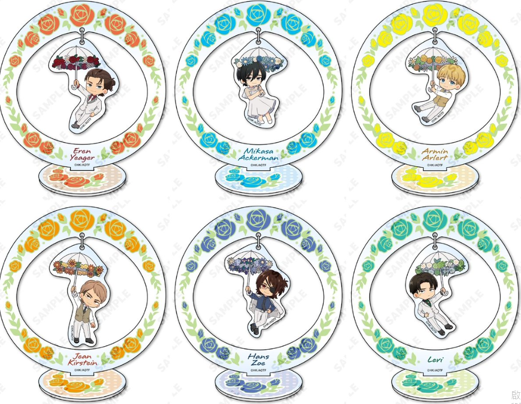 [代購][預訂] 進擊的巨人 Dignified Q版 搖搖立牌