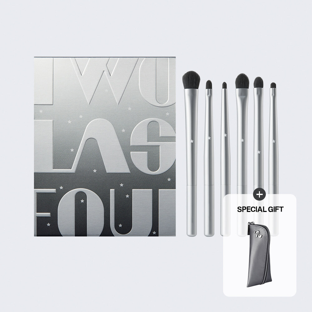 TWO SLASH FOUR Eyeshadow Brushes Set眼影刷組合