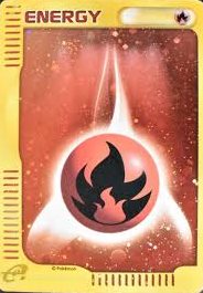 POKEMON JAPANESE FIRE ENERGY MCDONALD'S