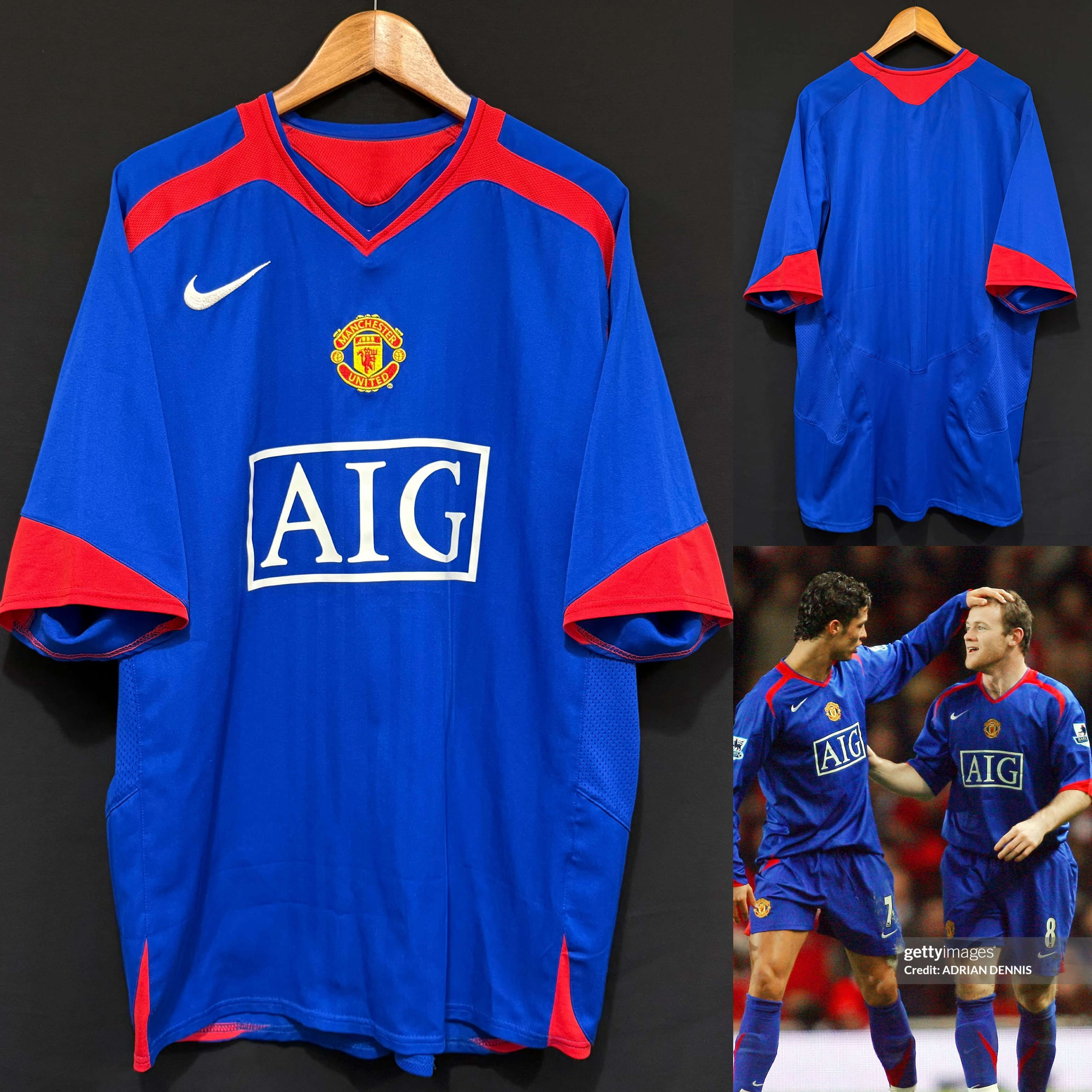 (Player Issue) Manchester United 2006-2007 Nike Third Player Issue Shirt
