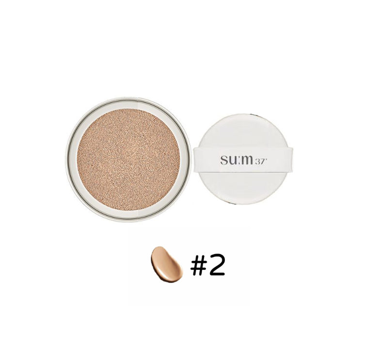 【su:m37 純素透亮氣墊粉底 補充裝 #02】