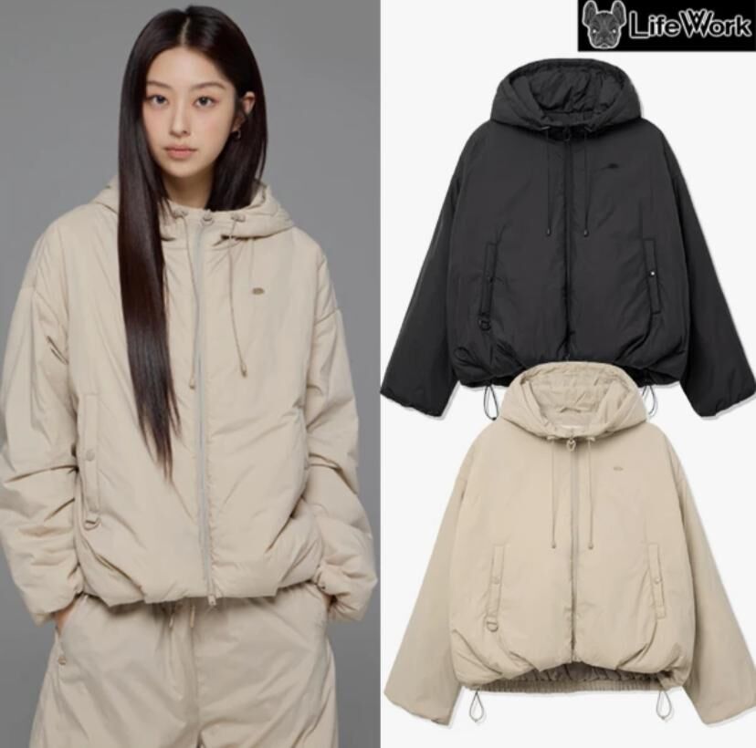 LIFEWORK 抽繩簡約設計感百搭外套衛衣（K11 LW993）