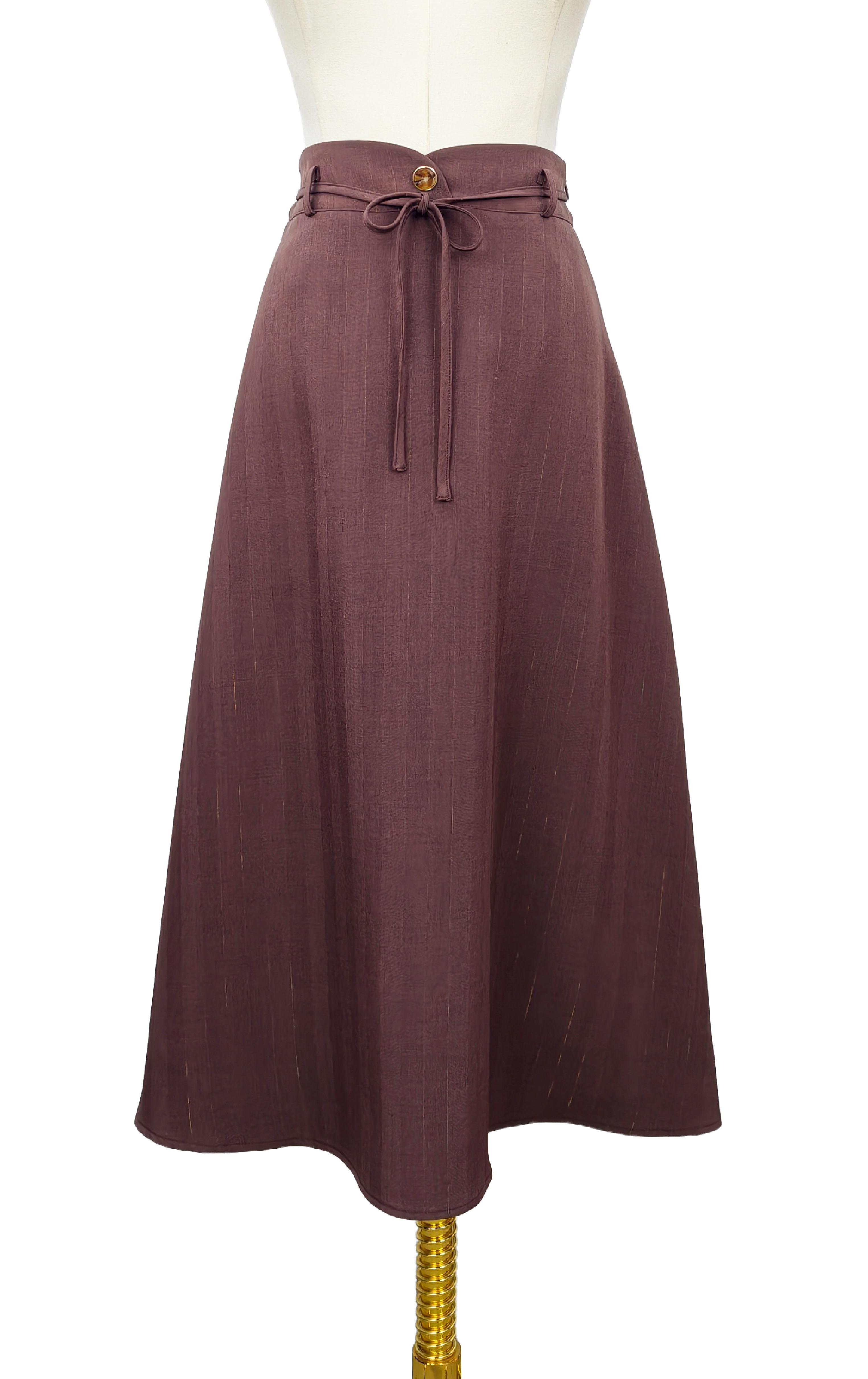 束帶修腰半身裙 SK0765