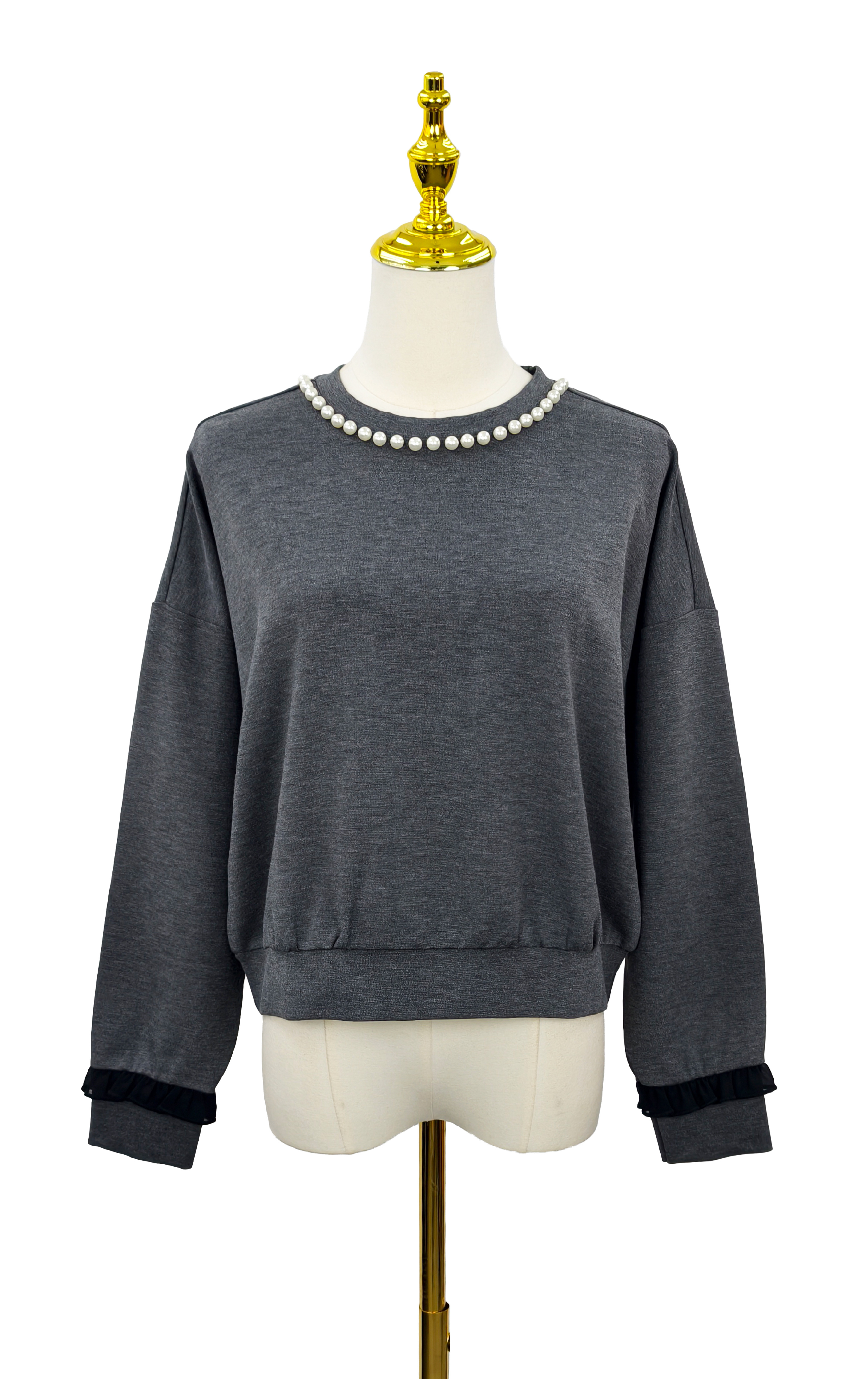 珍珠領針織衫 LT0839