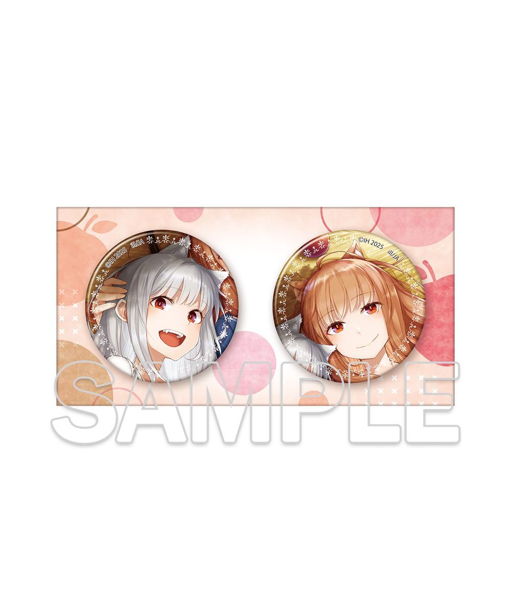 預購-『狼與辛香料』徽章2入套組【日本進口精品】