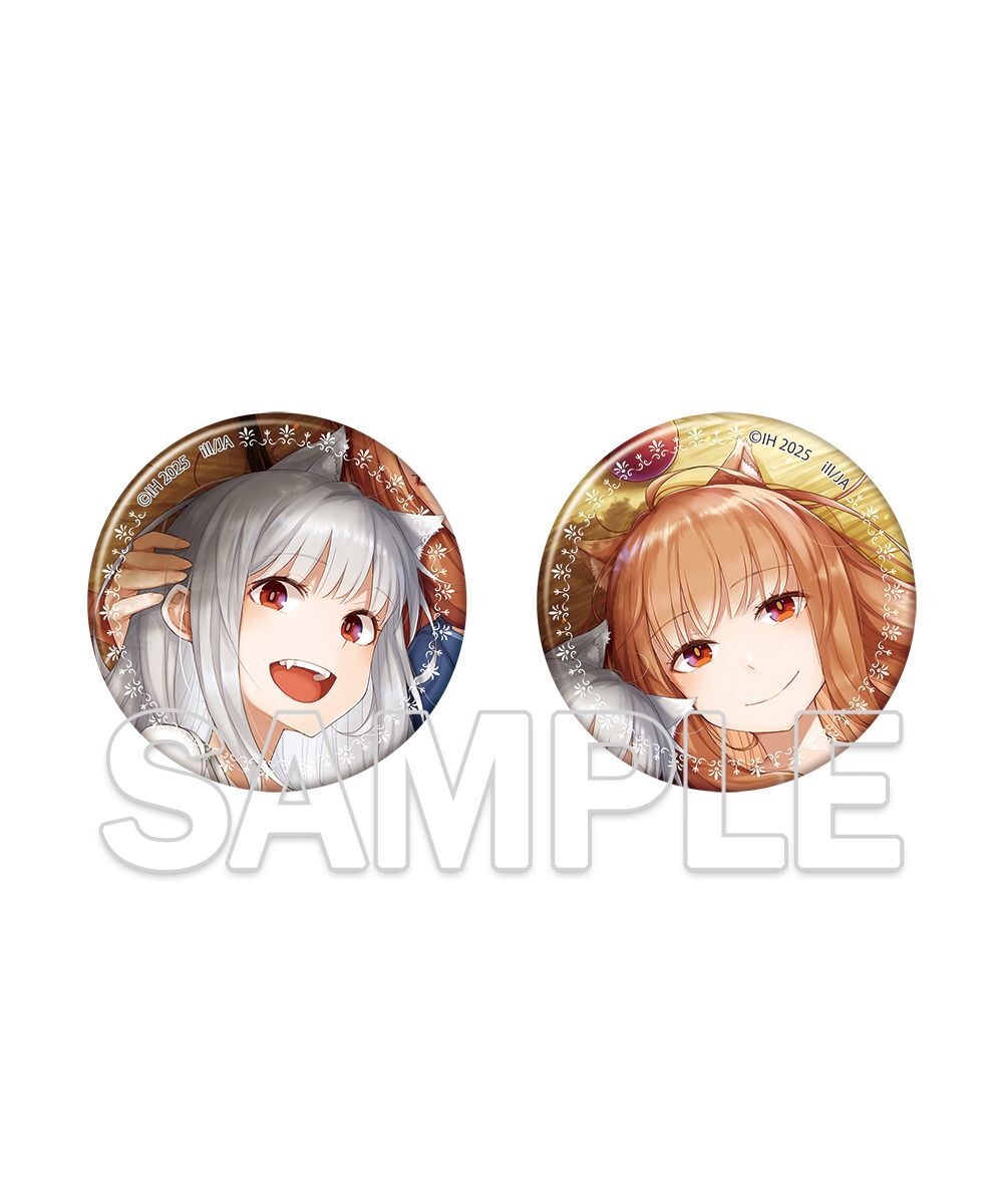 預購-『狼與辛香料』徽章2入套組【日本進口精品】