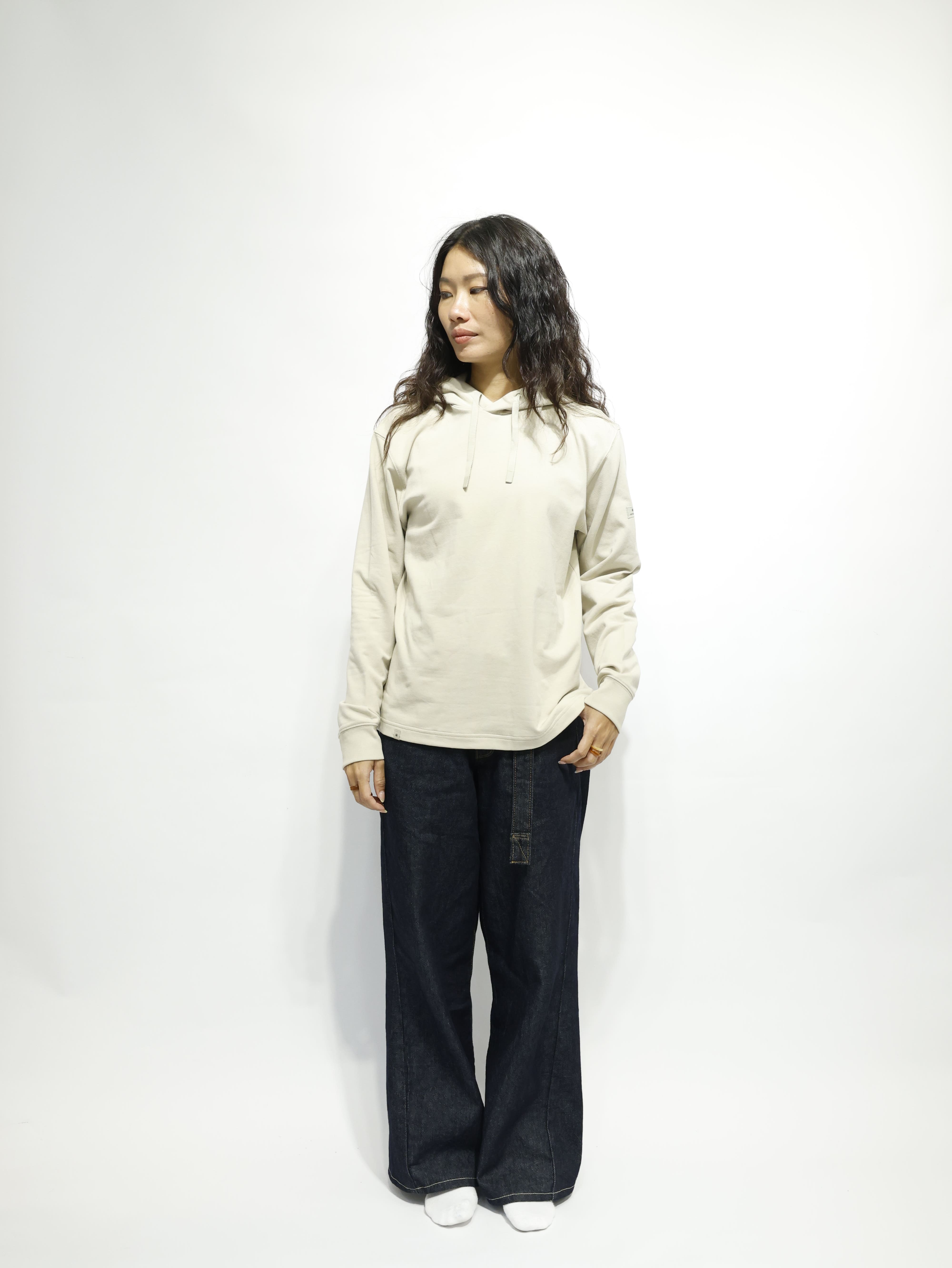 SNOW PEAK 女款 基本款 短版 連帽T恤 SKS25FWFHD11