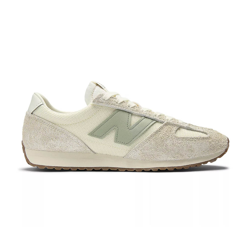 New Balance 471 男鞋 女鞋 奶茶綠色 復古 穿搭 麂皮 舒適 運動 休閒鞋 U471KAC