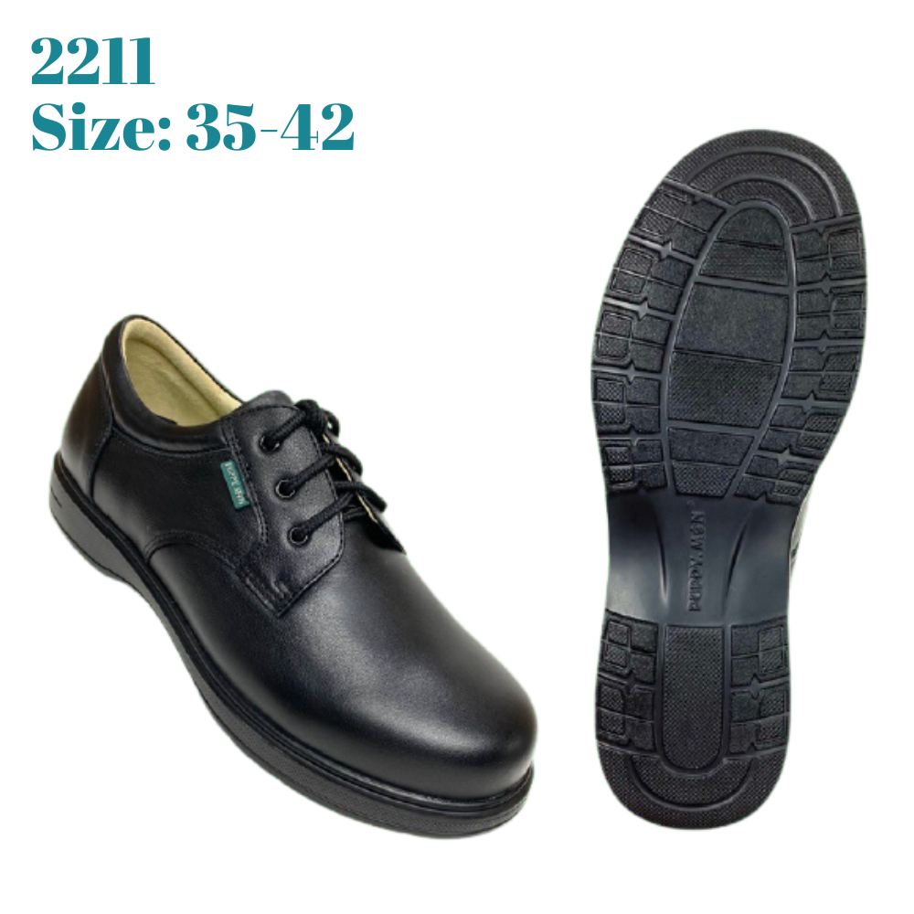 PuppyMon真皮學生皮鞋