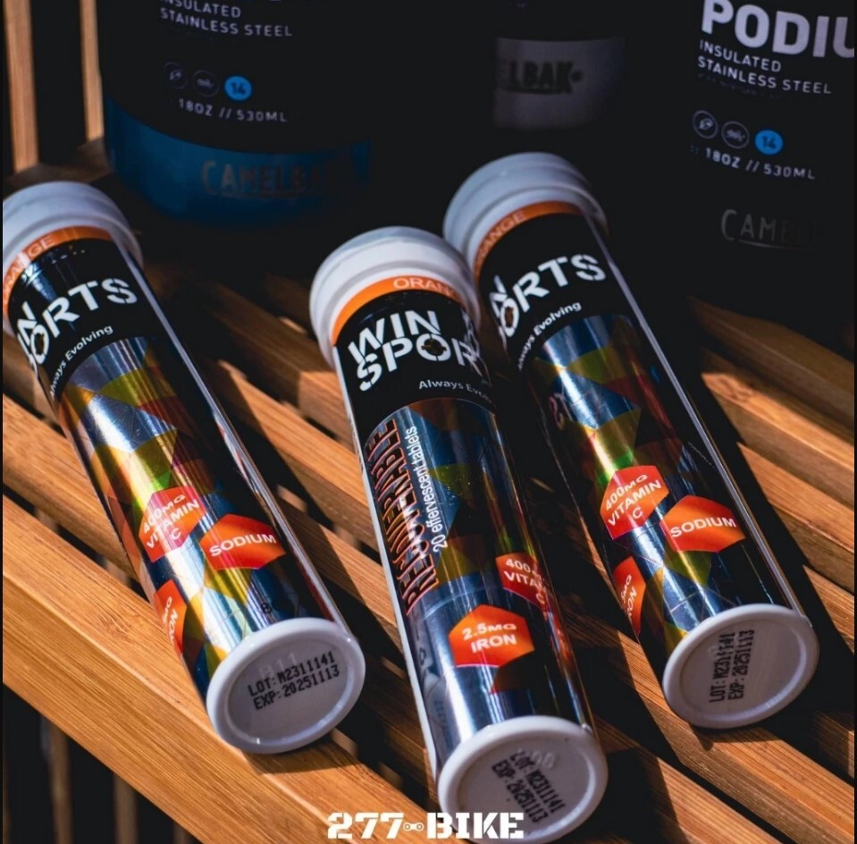 WINSPORTS 維生素C+鐵 發泡錠(恢復系列) 橘子口味 (20 tablets)