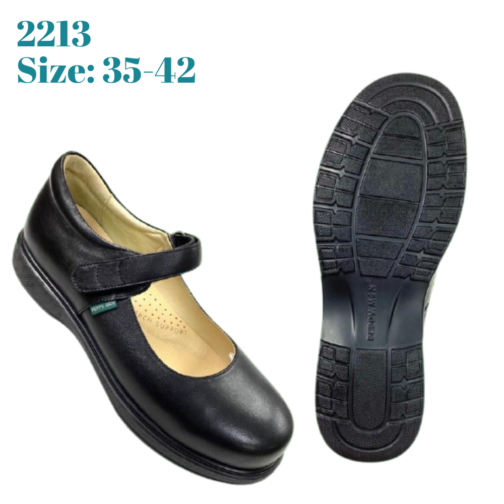 PuppyMon真皮學生女皮鞋