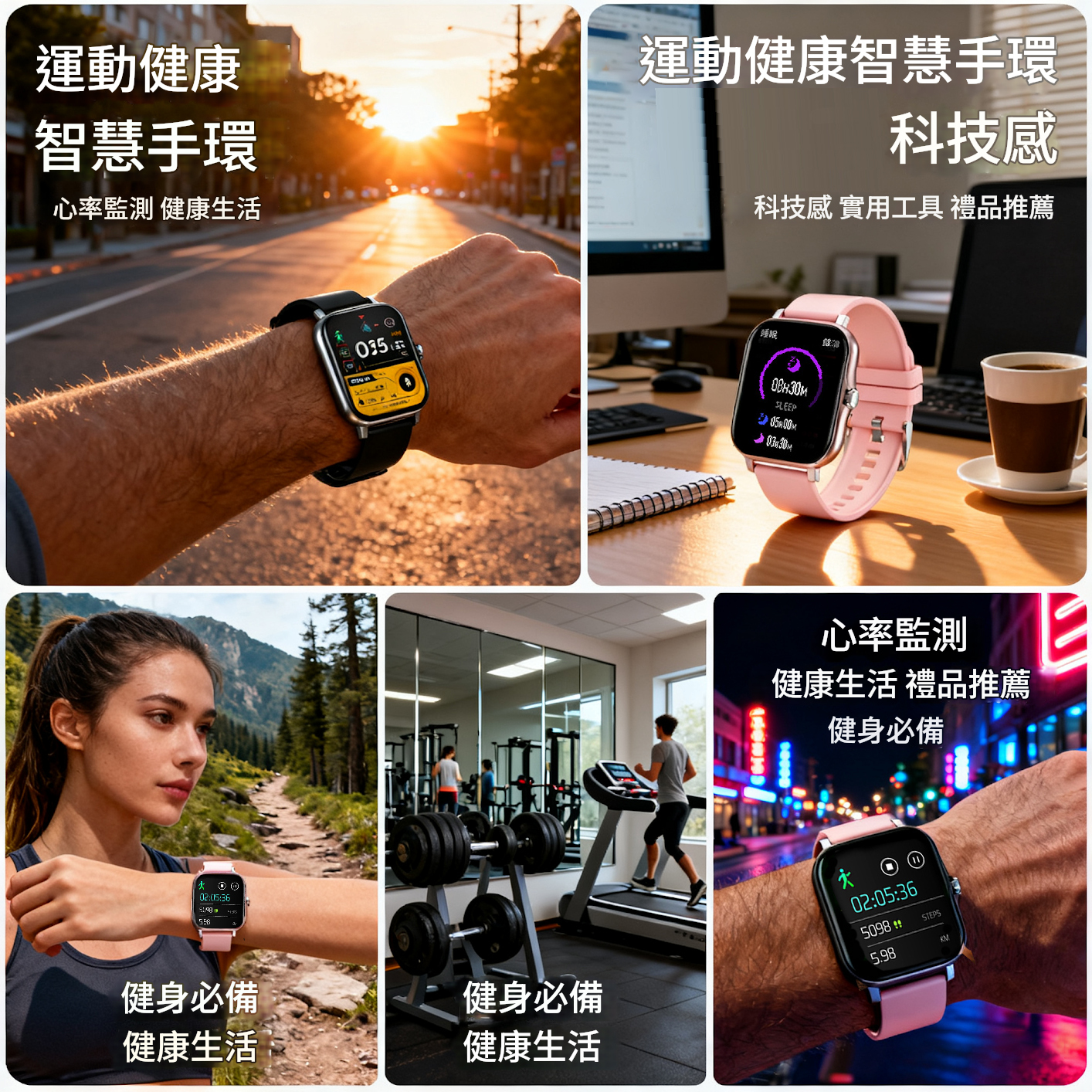 日本TSK 運動健康智能手環 P3483