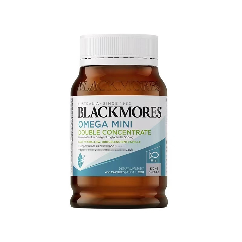 BLACKMORES - 高濃度無腥味魚油丸 迷你膠囊 400 粒