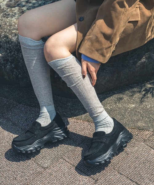 [預購] EVOL 輕量厚底樂福鞋