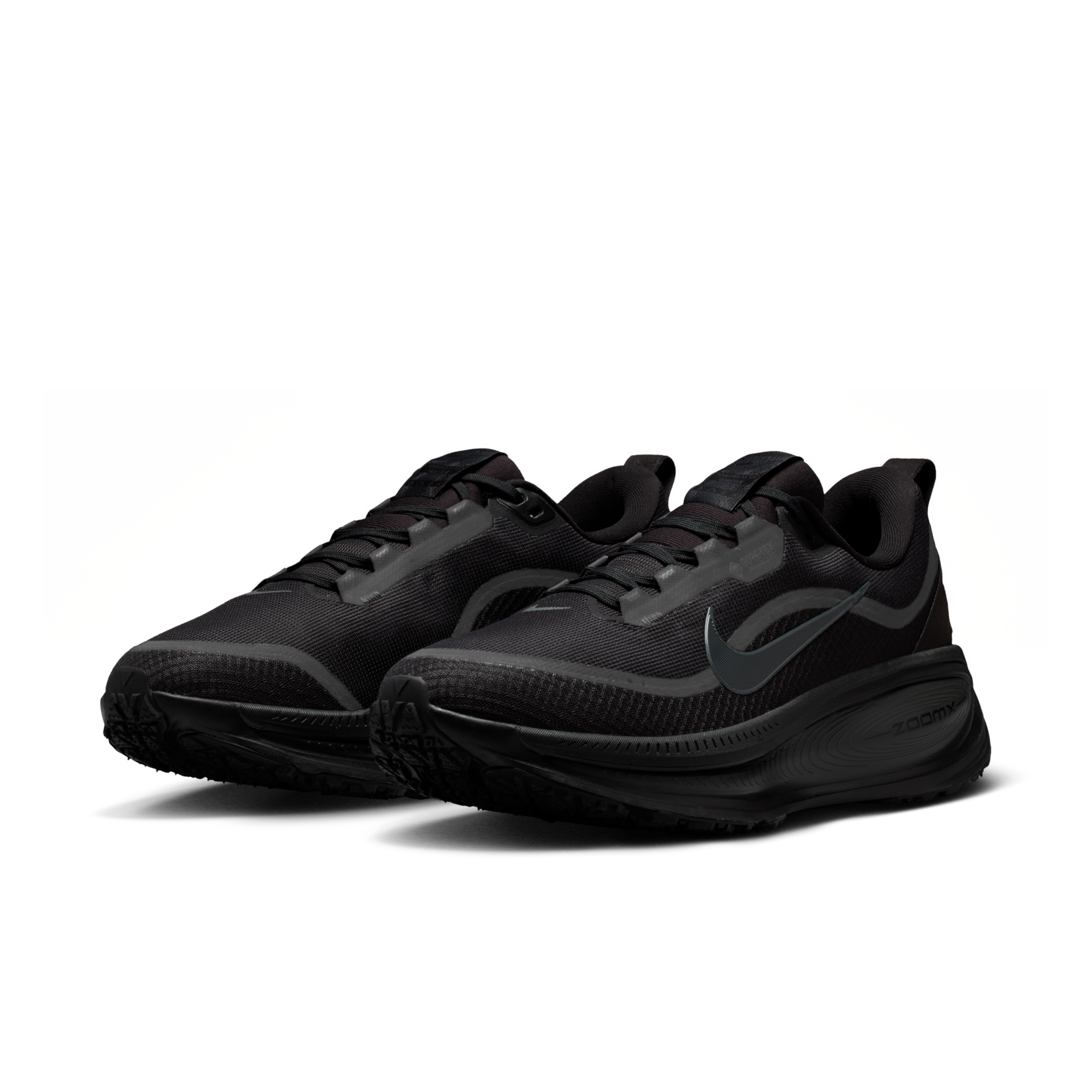 男鞋 NIKE VOMERO 18 GTX GORE-TEX 黑色 氣墊 防水 反光 回彈 運動鞋【HQ7001-001】