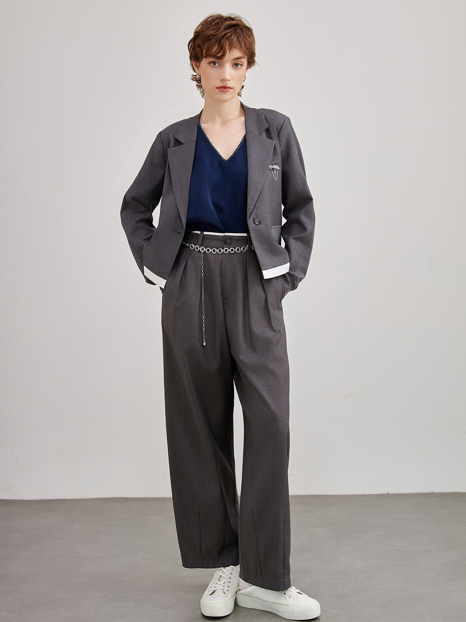 mi-tu 闊腿休閒褲