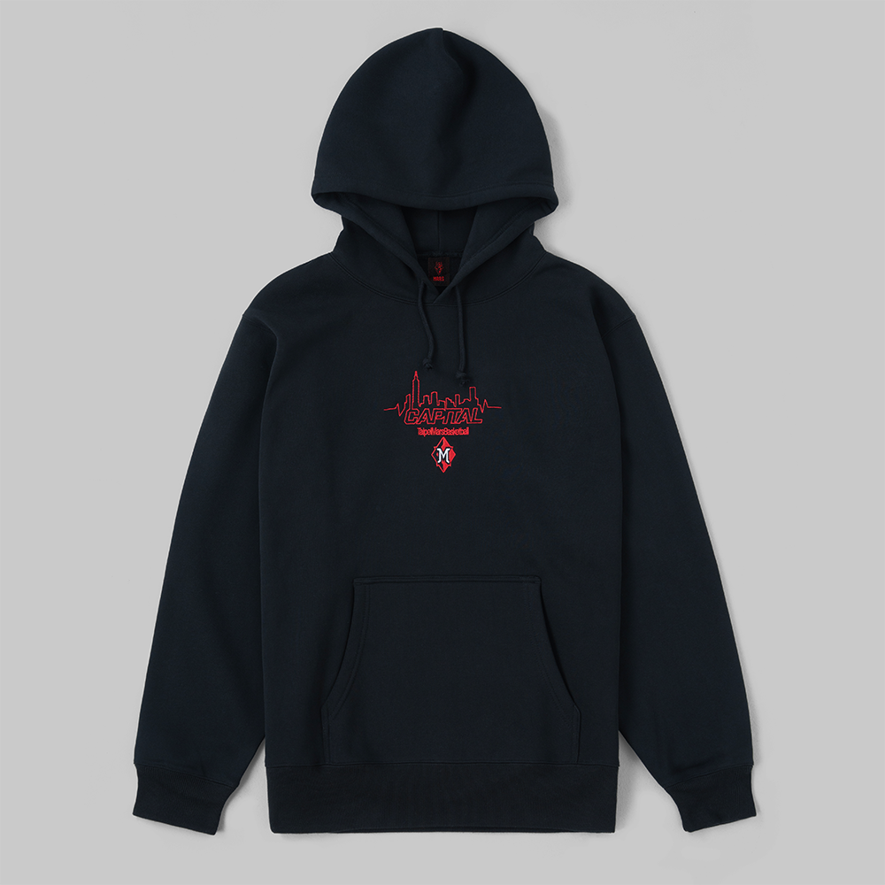 25-26  TAIPEI SKYLINE HOODIE | BLACK