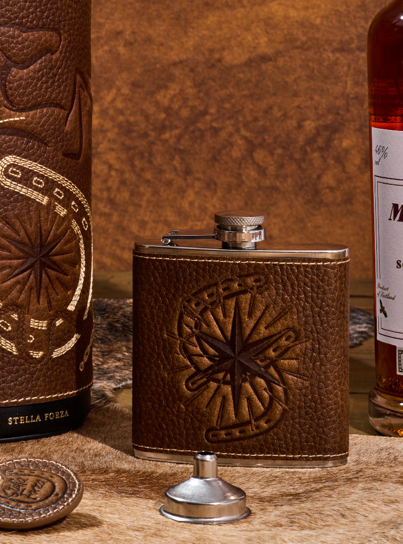 映光之徑系列-6oz不鏽鋼烈酒酒壺（附漏斗）