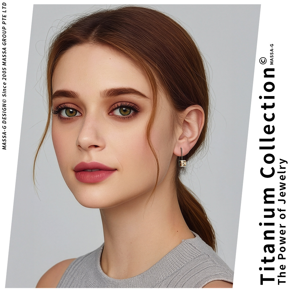 MASSA-G【Andromeda安卓美達】純鈦耳環(一對)