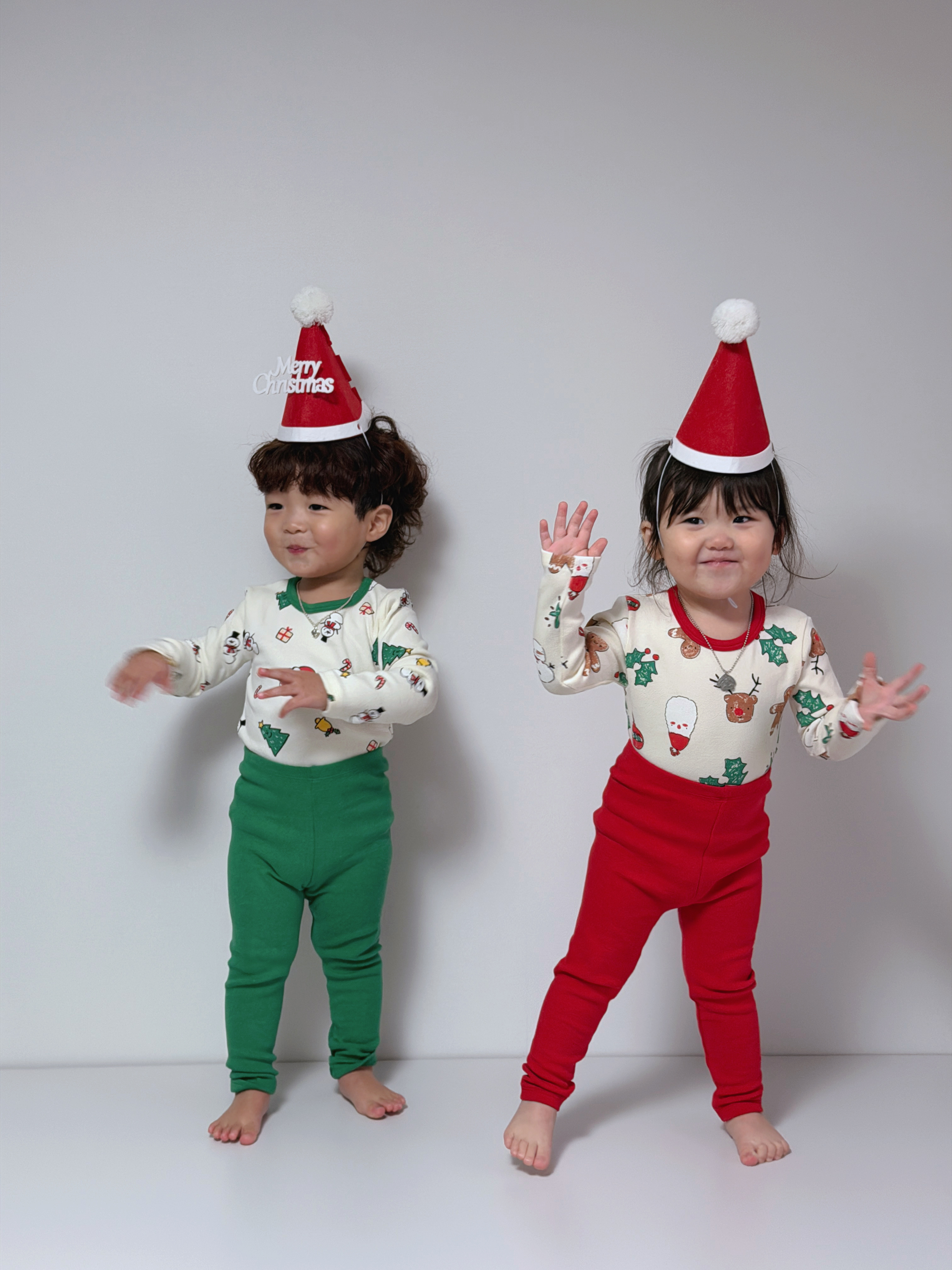 韓國🇰🇷1pro 聖誕彈力家居服(5-11)