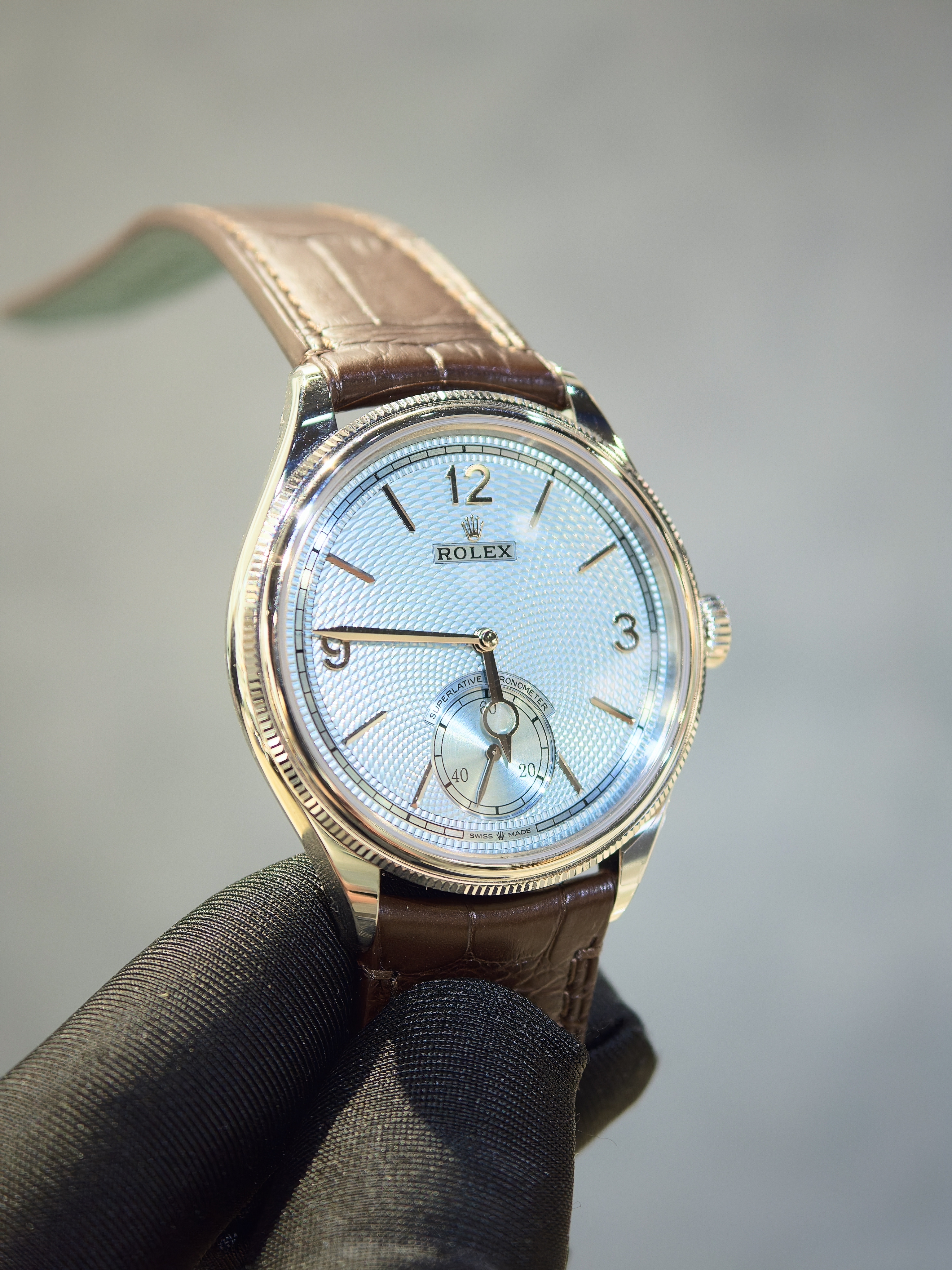 Rolex 1908 Platinum Ice Blue Dial m52506-0002