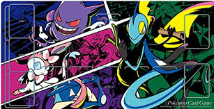 Pokemon Center  Pokemon Card Game Rubber Playmat Midnight Agent -the cinema-