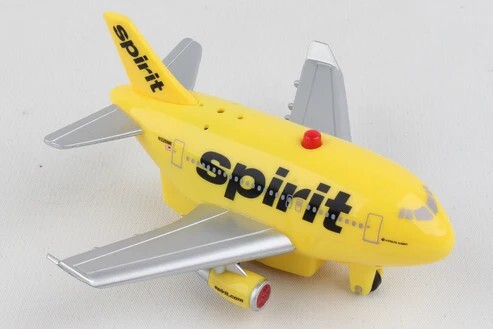 精神航空 聲光迴力飛機玩具