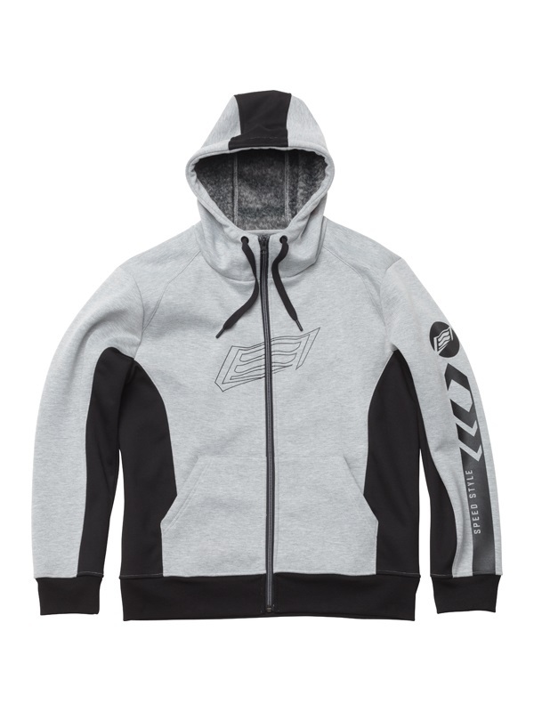 STU736  WIND BLOCK HEAT FULL ZIP PARKA 防風連帽外套