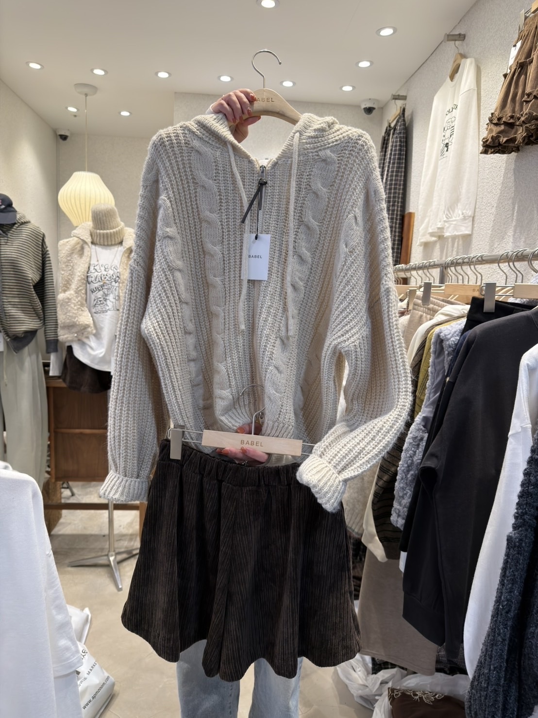 【韓國連線】B04 燈芯絨短褲