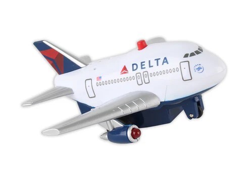 達美航空 聲光迴力飛機玩具