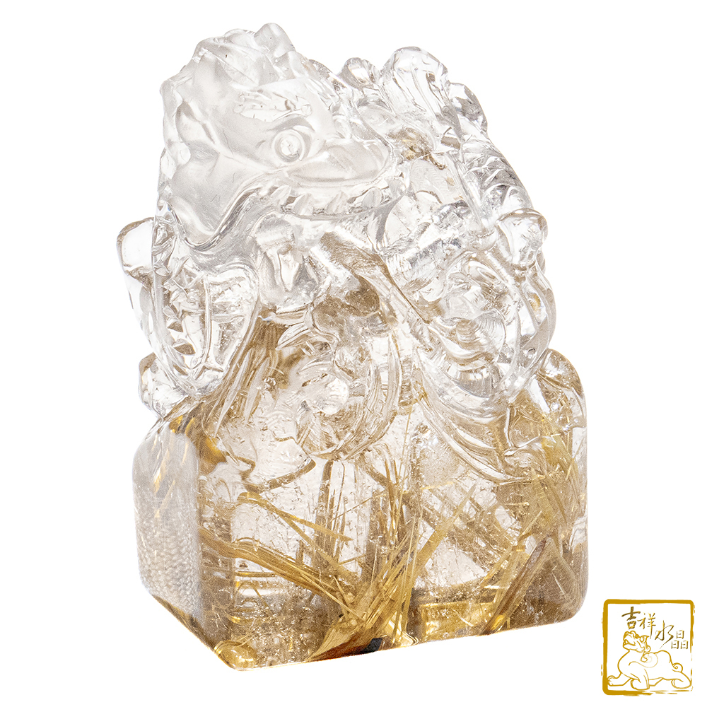 印章印材－【精選】天然水晶印材印鑑