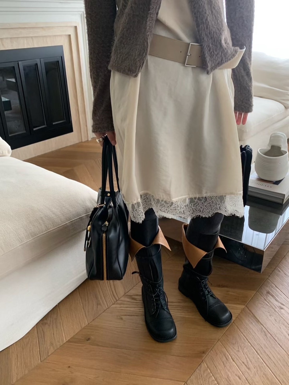 【韓國連線】D02 蕾絲襯裙