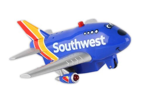 西南航空 聲光迴力飛機玩具
