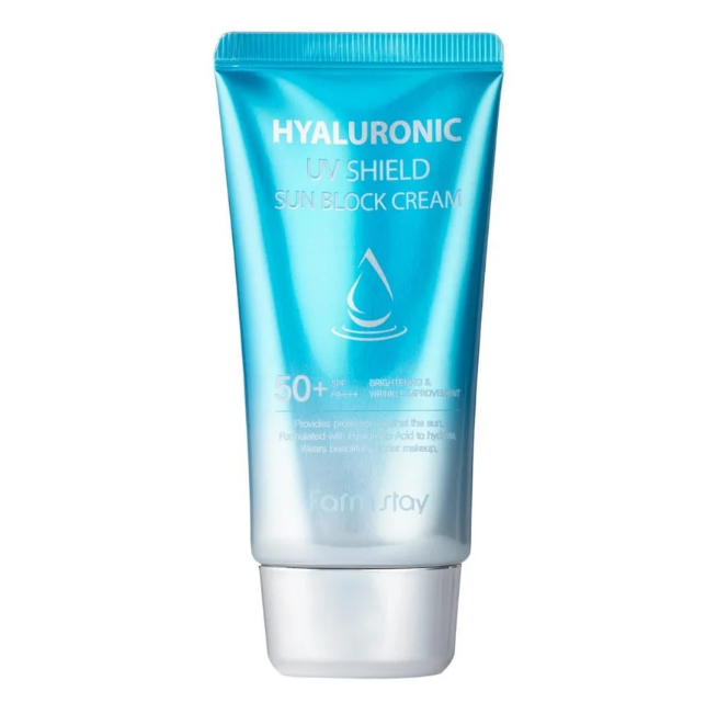 Farm Stay HYALURONIC UV SHIELD SUN BLOCK CREAM 50+SPF PA++++ 70g