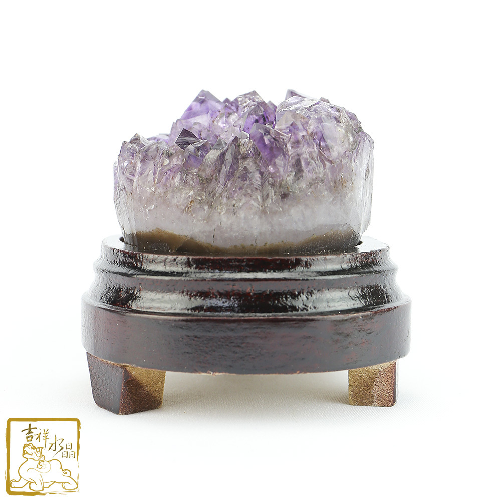 巴西紫水晶簇 725g 文昌鼎盛
