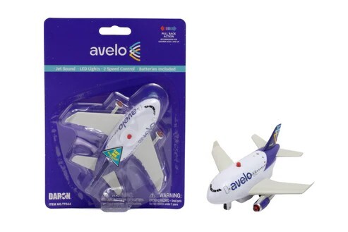 阿維洛航空 聲光迴力飛機玩具