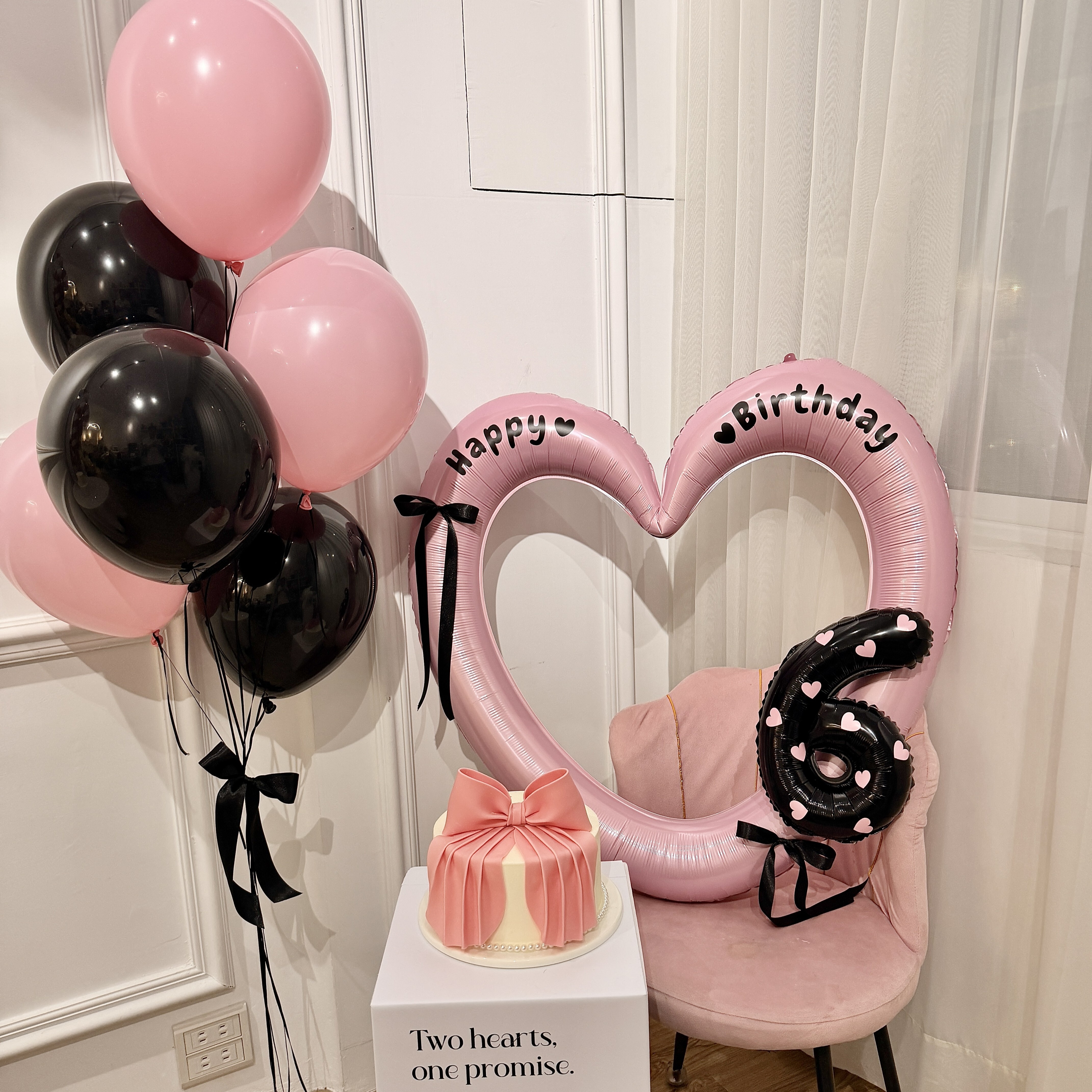 客製丨生日愛心框