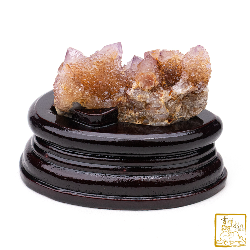 南非仙人掌紫水晶簇 232g 文昌鼎盛