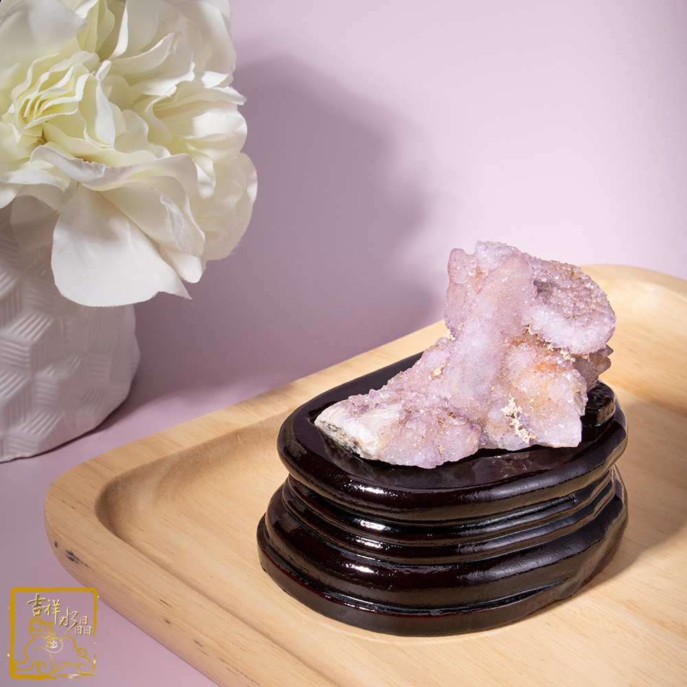 南非仙人掌紫水晶簇 273g 文昌鼎盛