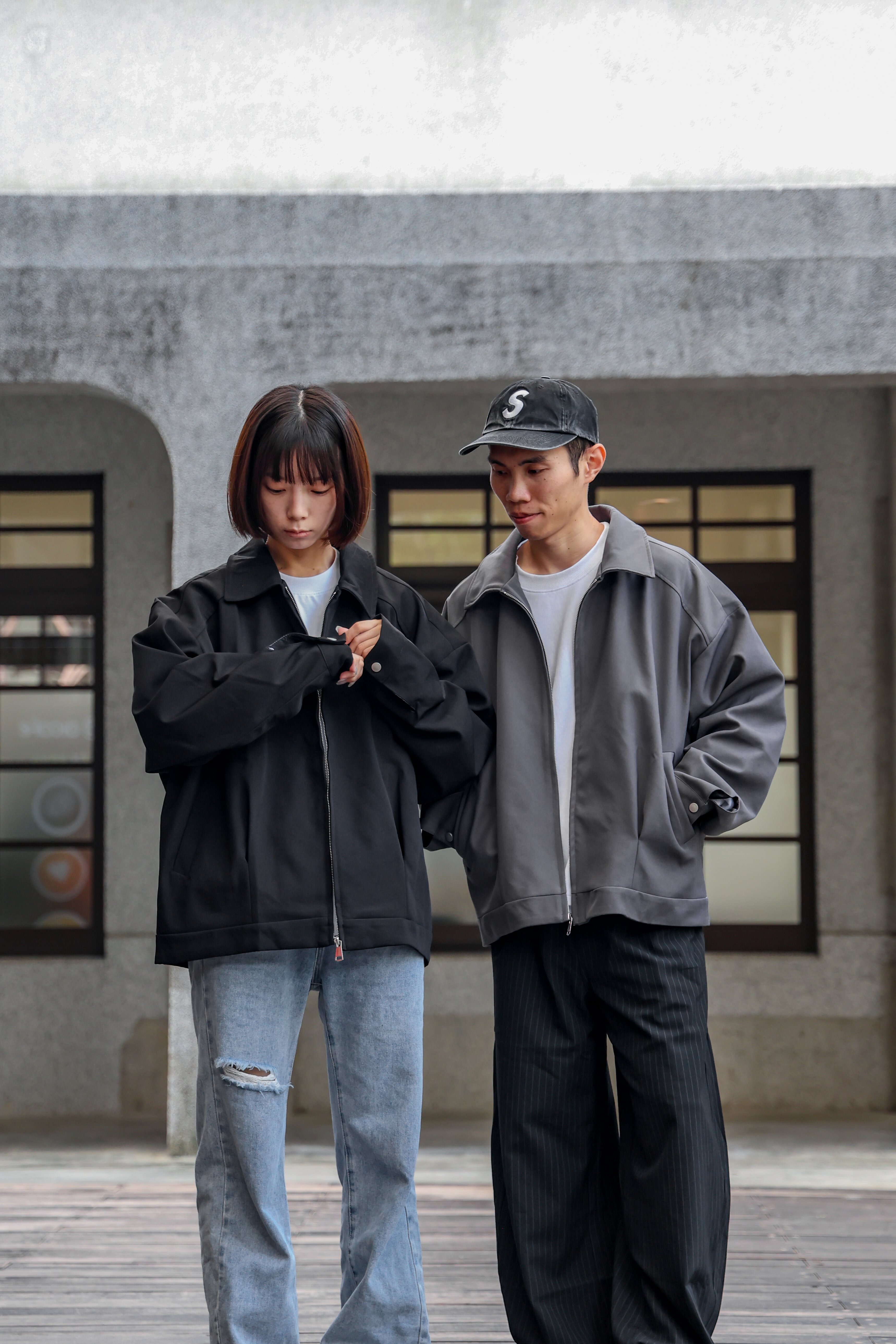 D.CLOSET 哈靈頓 立領 外套