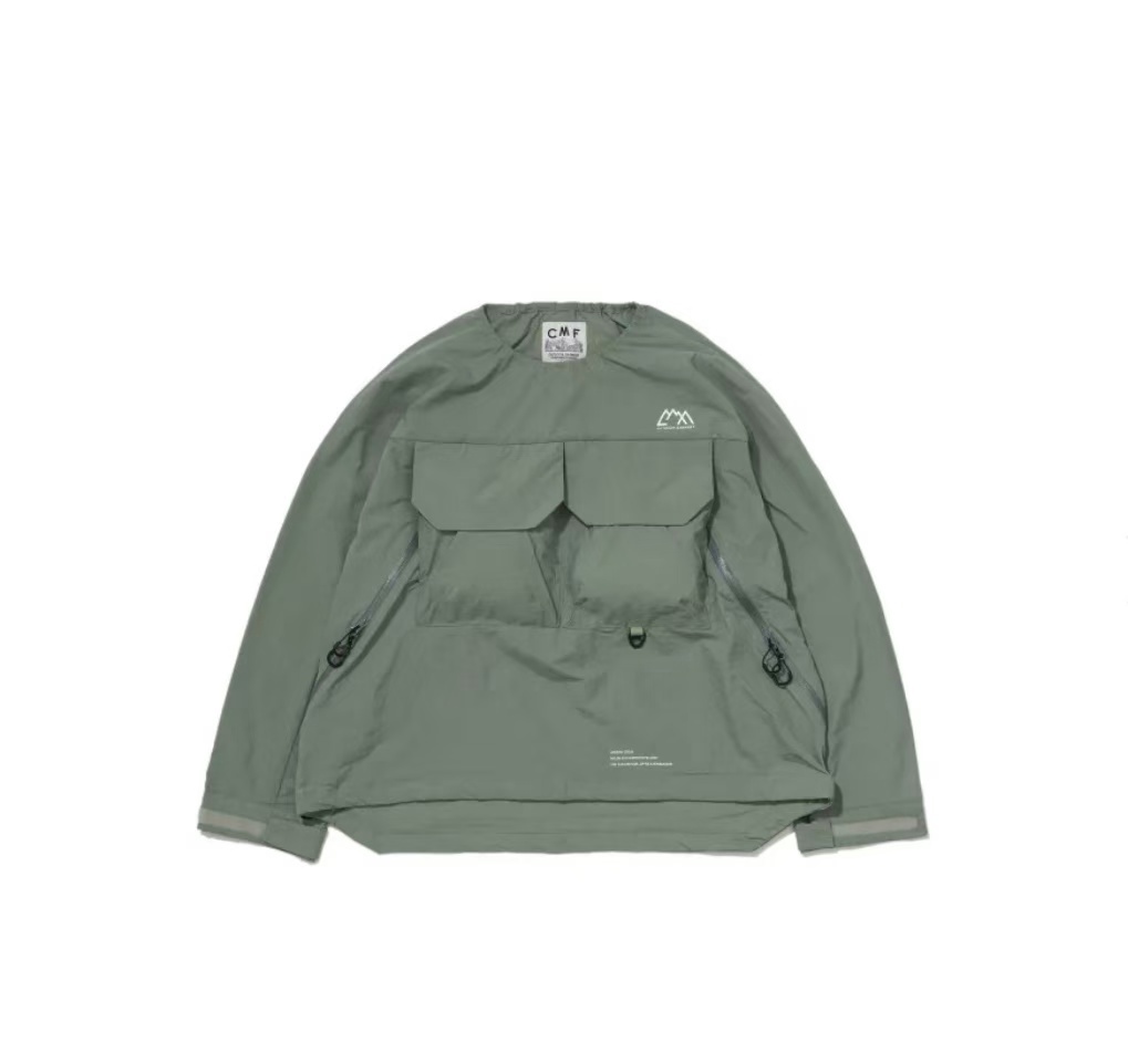 CMF OUTDOOR GARMENT ANORAK CREW CMF2401-J08C L.KAHKI