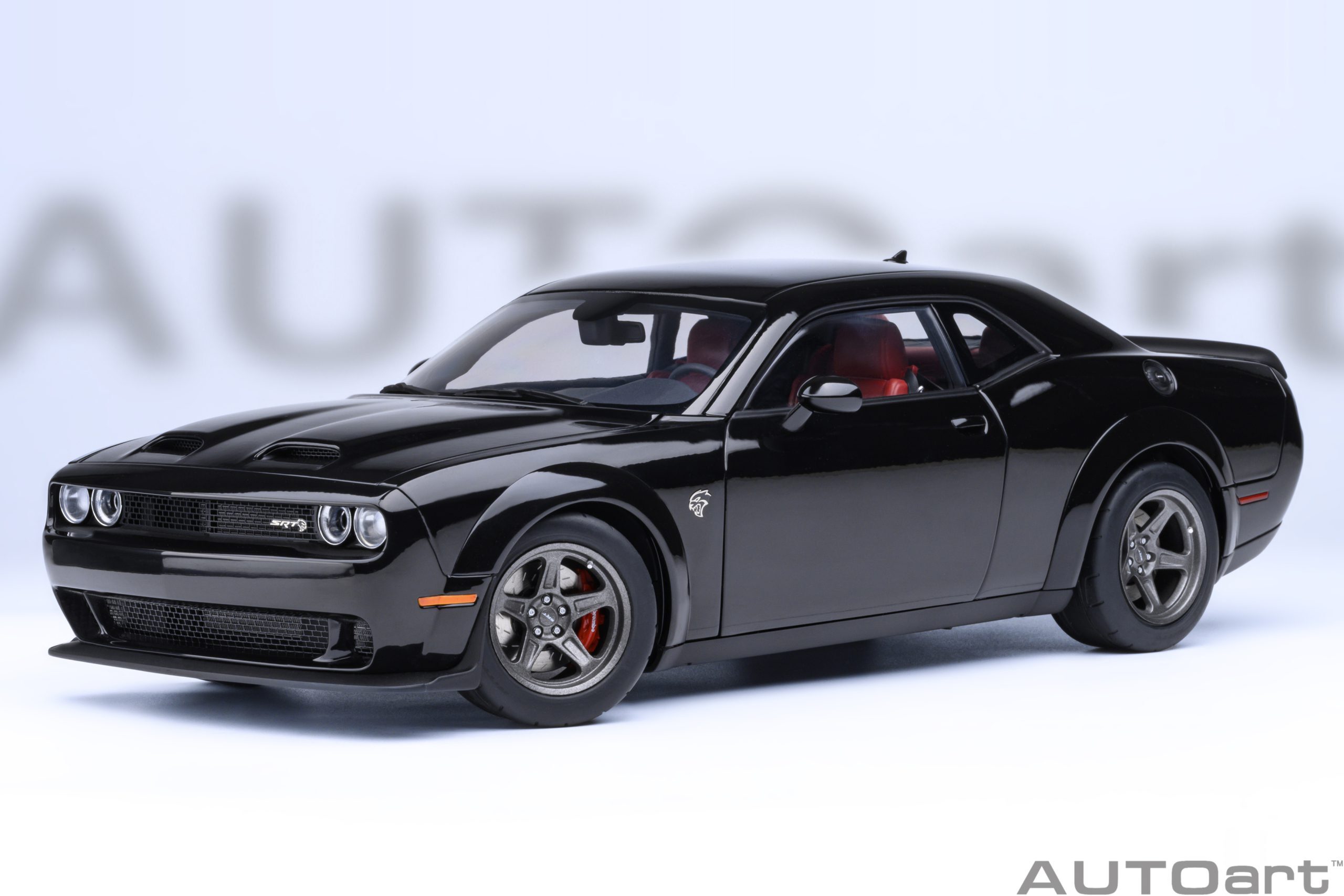 1/18 AUTOART Dodge Challenger SRT Superstock 2023 (Pitch Black) (71765)