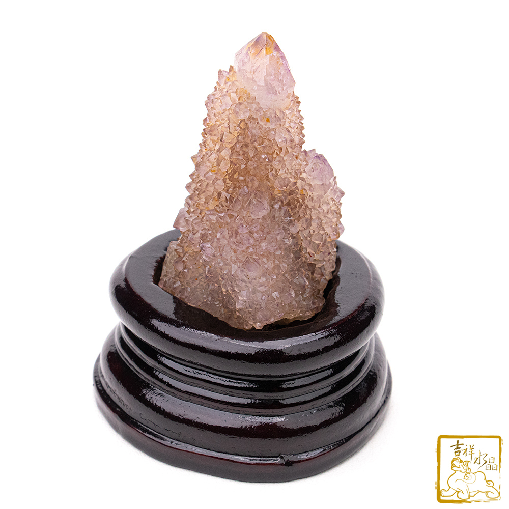 南非仙人掌紫水晶簇 238g 療癒靈性