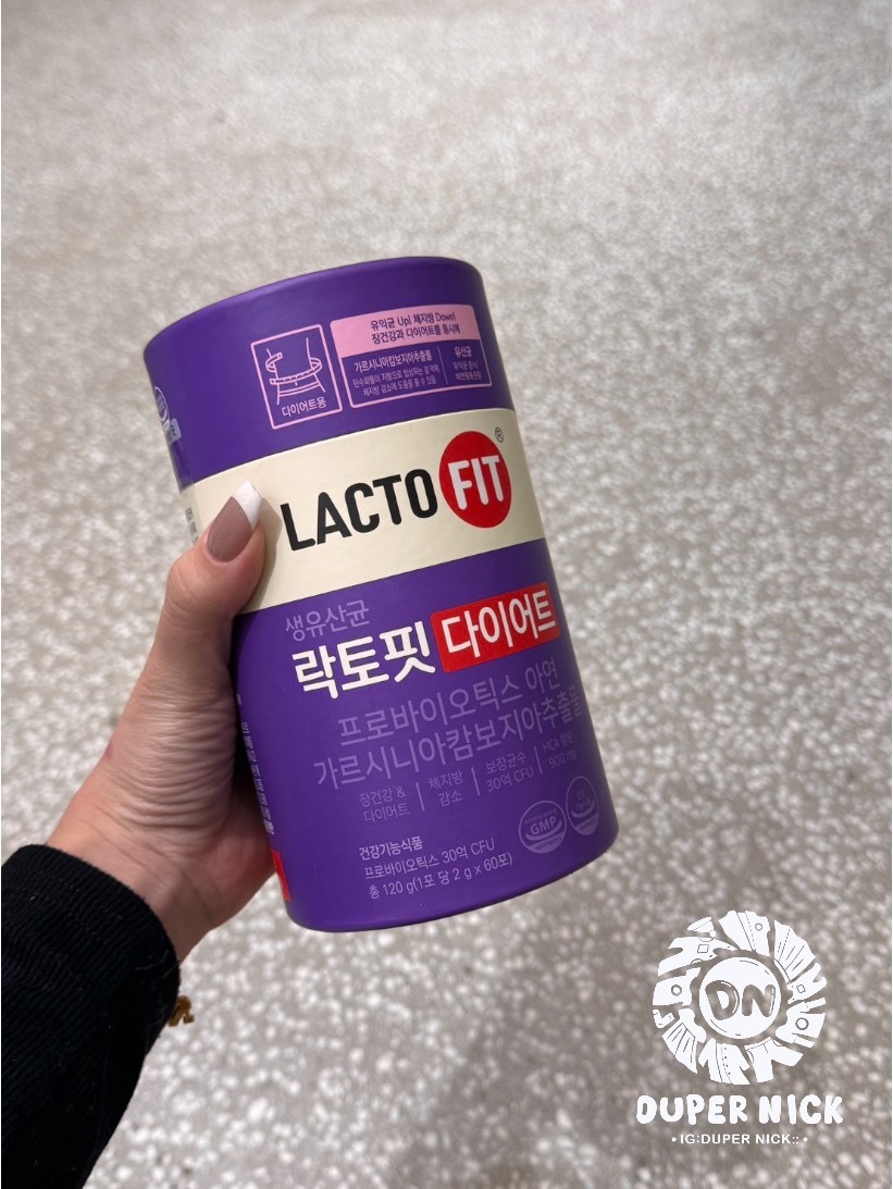 鍾益堂 LACTO FIT 紫色版 強效益生菌 (60入)
