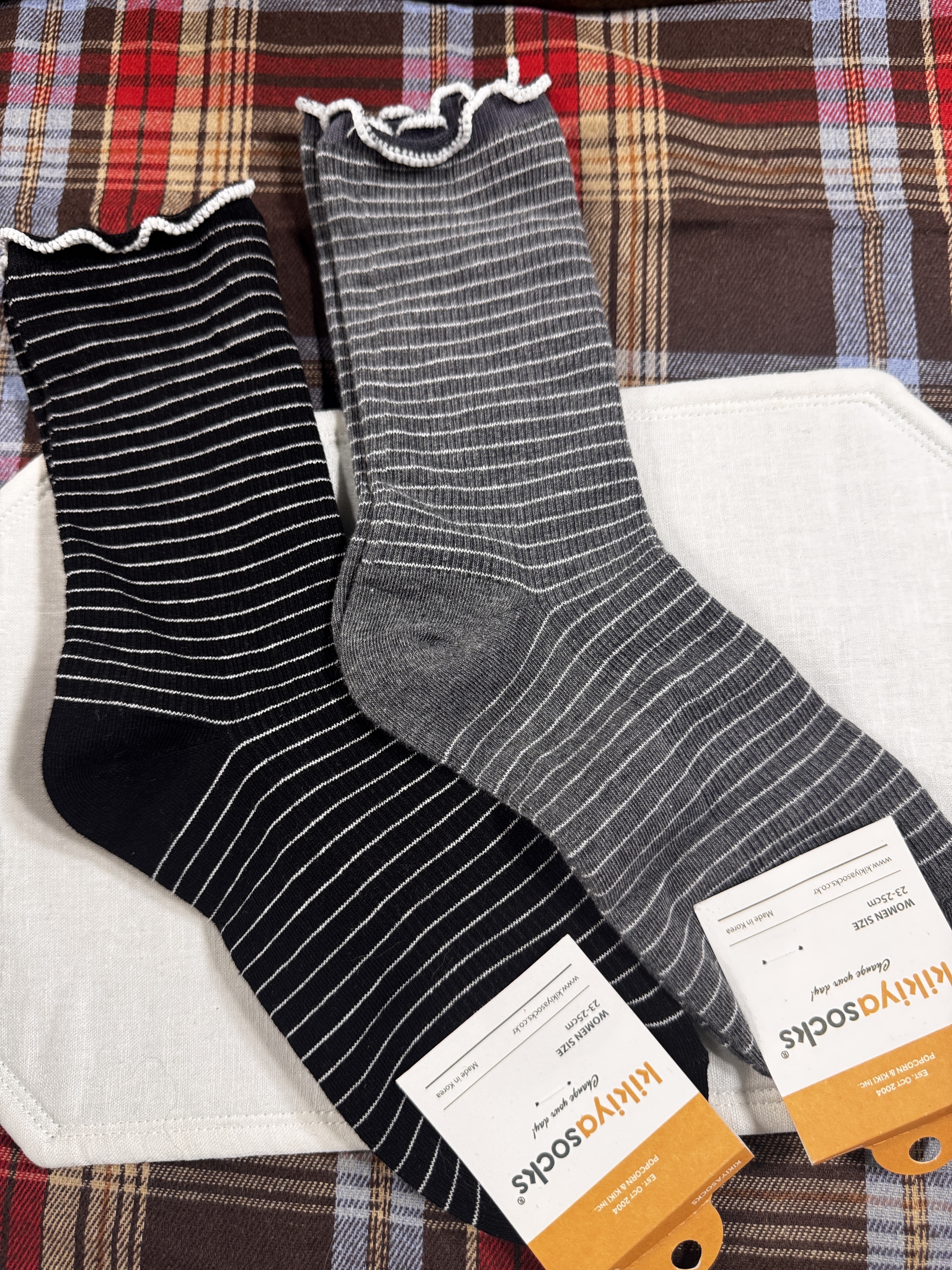 橫間卷卷邊（2對/SET） 【不設退換】