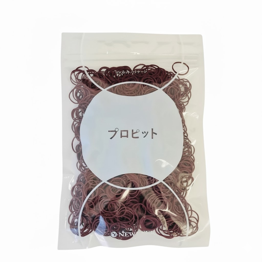 日本超細橡皮筋一小包奈米燙用